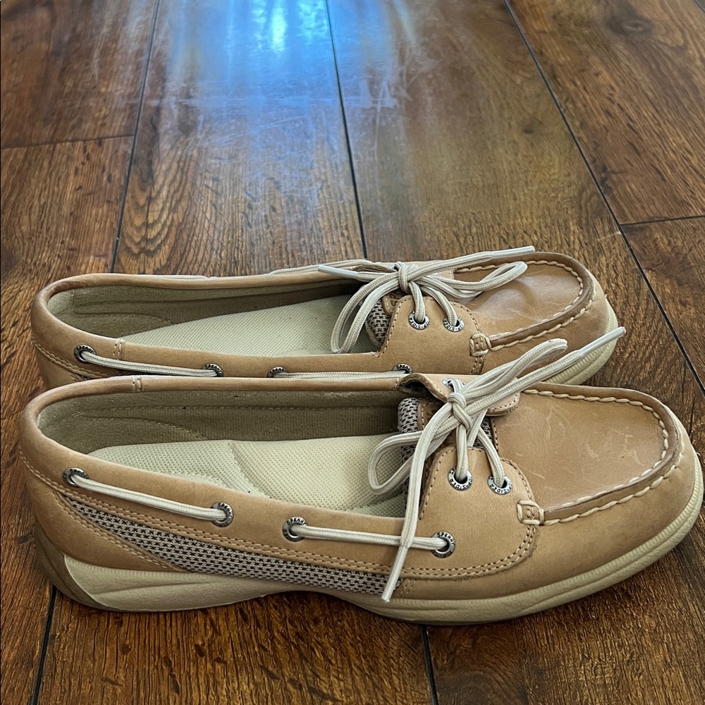 Sperry Light Brown Leather  Shoes